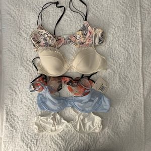 Five New Underwire 36B Bras